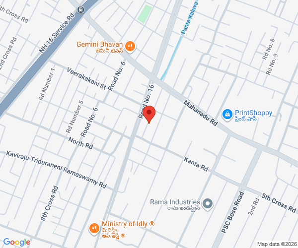 Map of Dr. Surendra Jasti |GASTRO/HERNIA/LAPARSCOPY/BARIATRIC Surgeon in Vijayawada