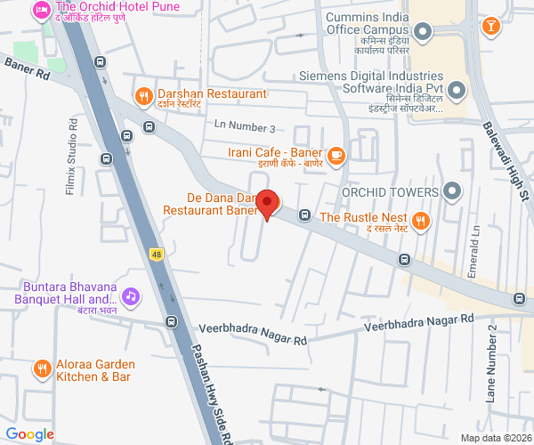 Map of Precision Pain Clinic - Dr Archana Nankar Deshmukh