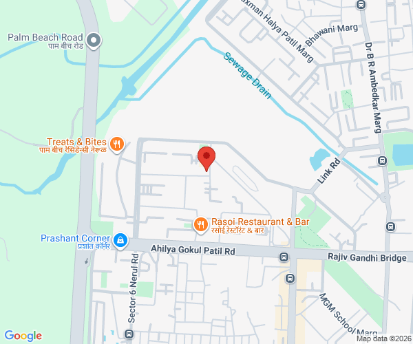 Map of UMC Hospital, Navi Mumbai