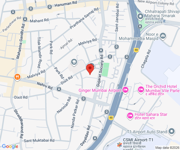 Map of Dr. George Karimundackal - Lung Cancer Specialist In Mumbai
