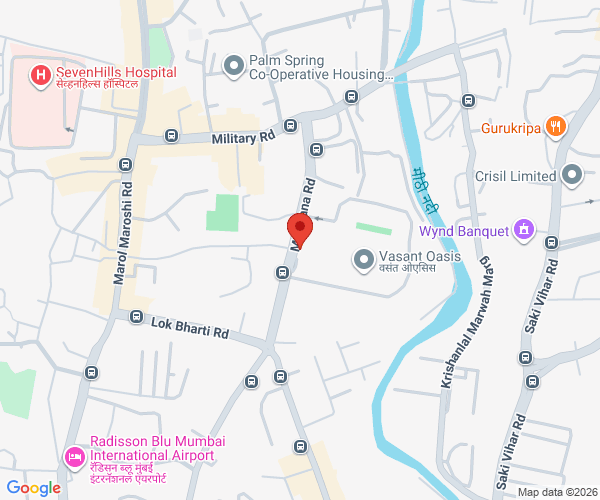Map of Dr. Pallavi Chauhan