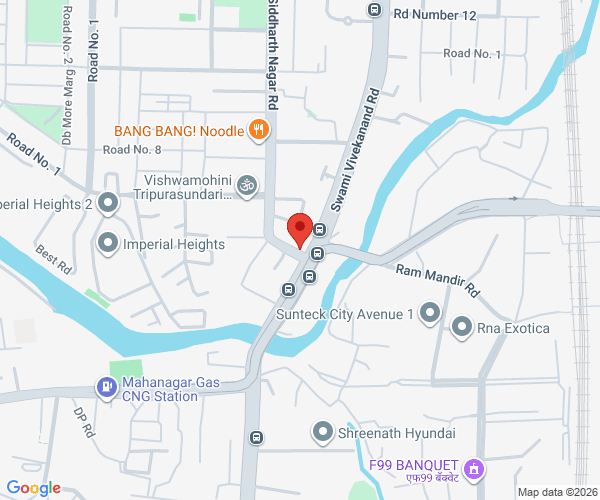 Map of Dr. Soumya Kamath