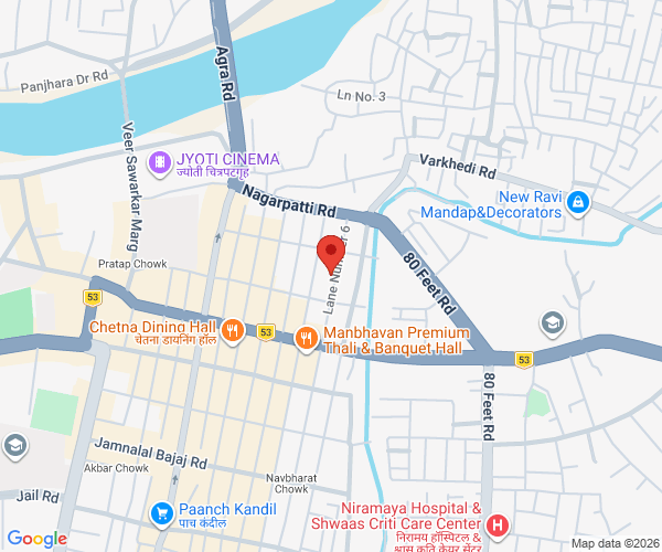 Map of Rupshrungar Beauty Parlour Dhule