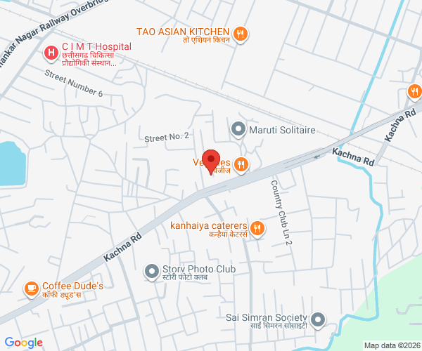 Map of Childcare and Neurocare clinic