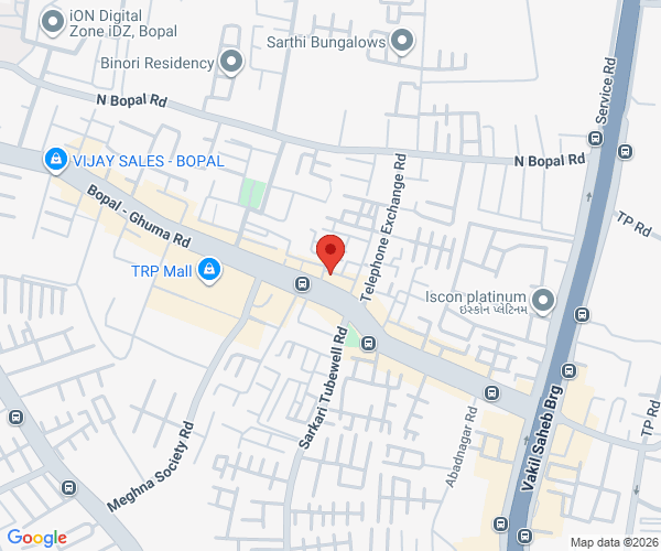 Map of Nisha Women's Hospital and IVF centre