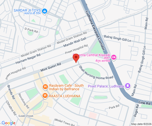 Map of Shah Hospital